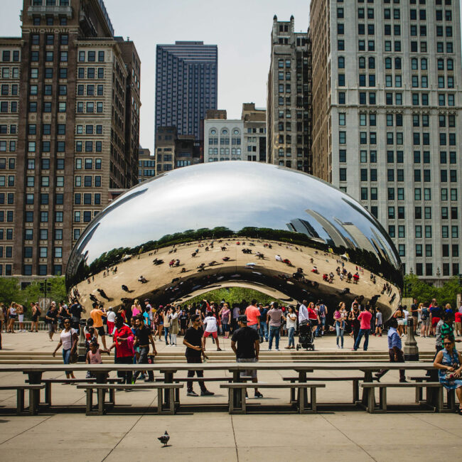 Géo Tours - Cloud Gate, Chicago, États-Unis